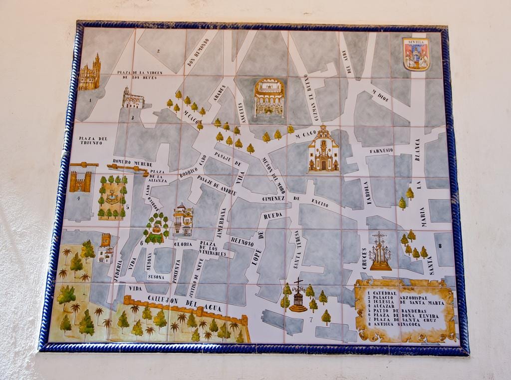 bản đồ của người do thái, quý Seville