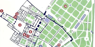 Alcazar Seville bản đồ