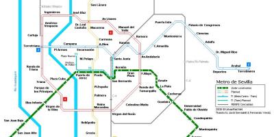 Bản đồ của Valencia ga